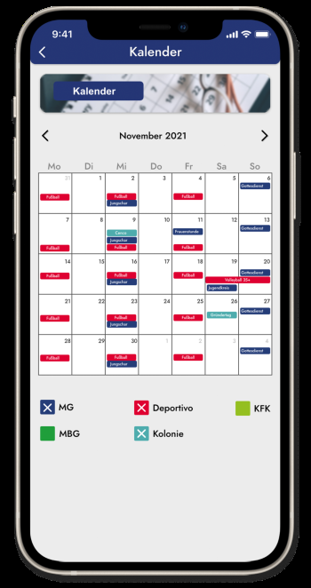 Kalender App entwickeln lassen